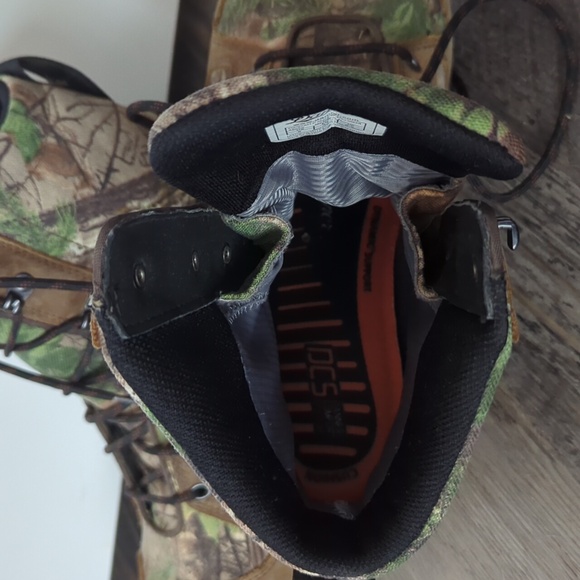 Danner dry mens 9  steadfast 8" realtree extra green camo EUC waterproof - Picture 5 of 8